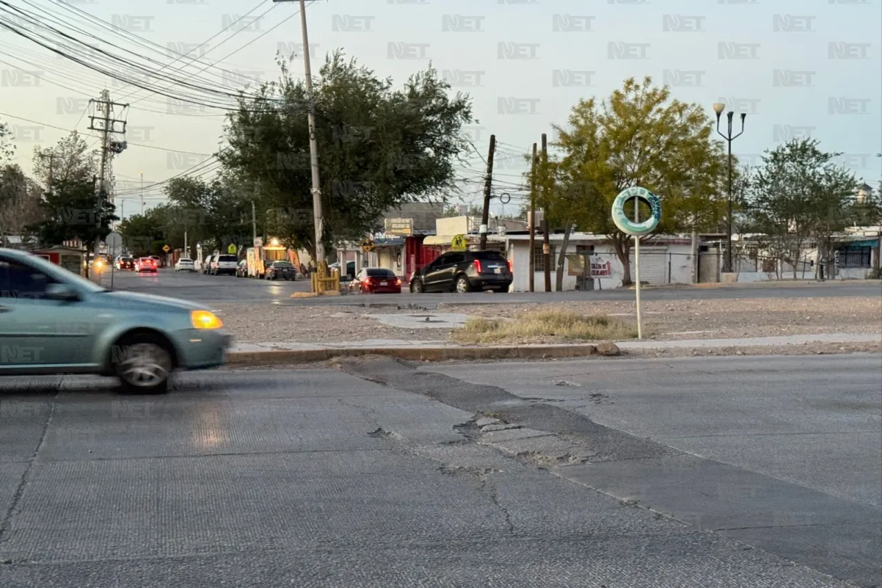 Defecto en pavimento causa tope irregular en la avenida Ejército Nacional
