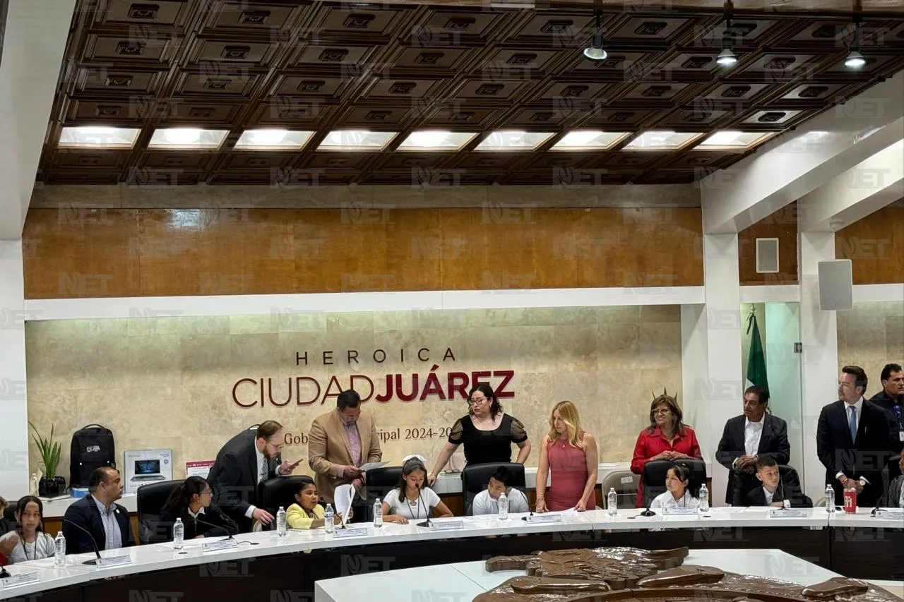 Ofrece Pérez Cuéllar respaldo niños en el Cabildo Infantil 2025