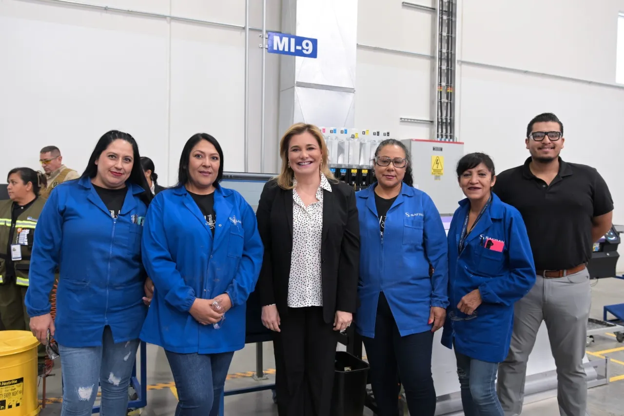 Chihuahua consolida su liderazgo en la industria aeroespacial: Maru Campos