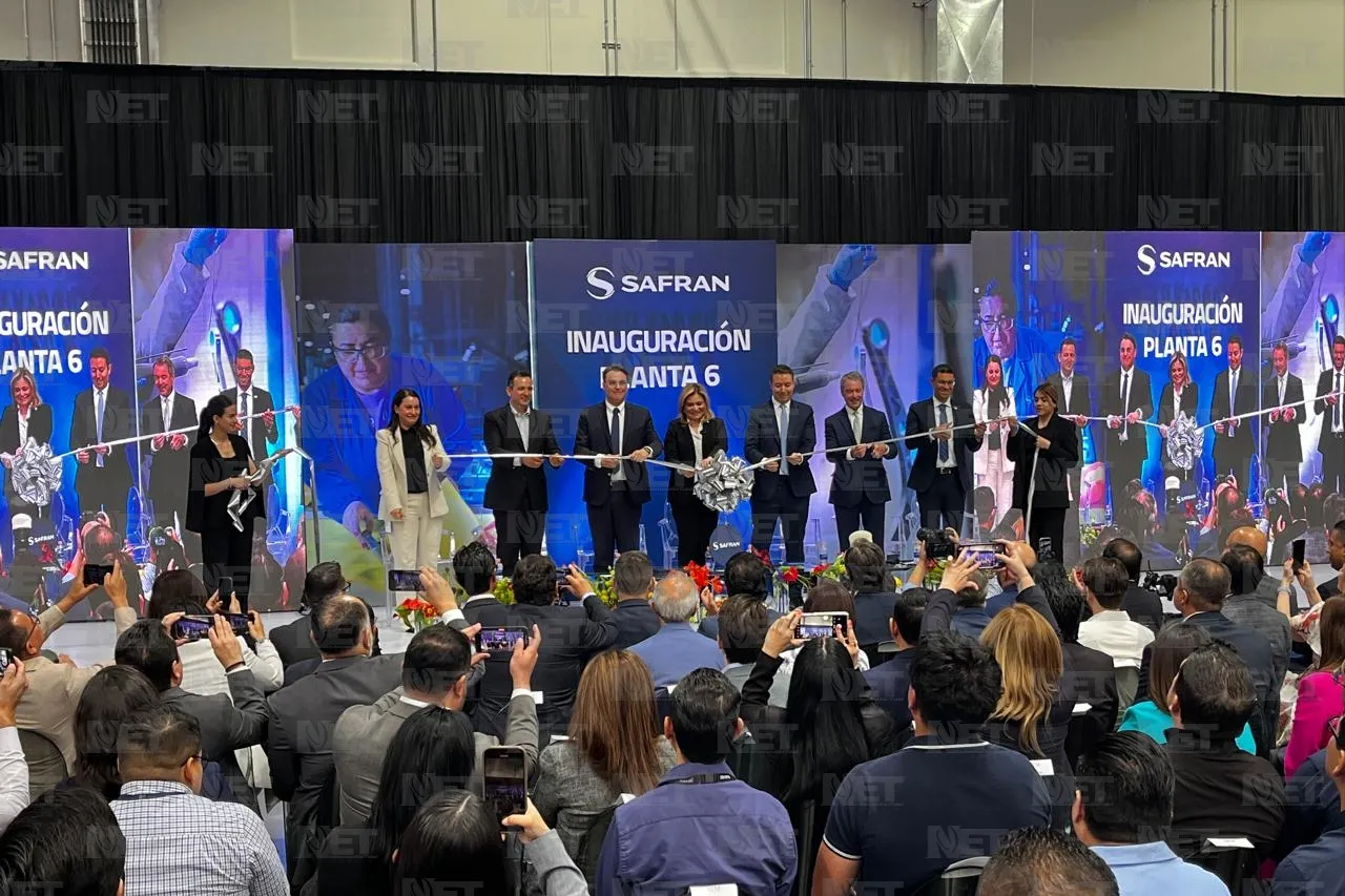 Encabeza Maru Campos inauguración de planta 6 de Safran