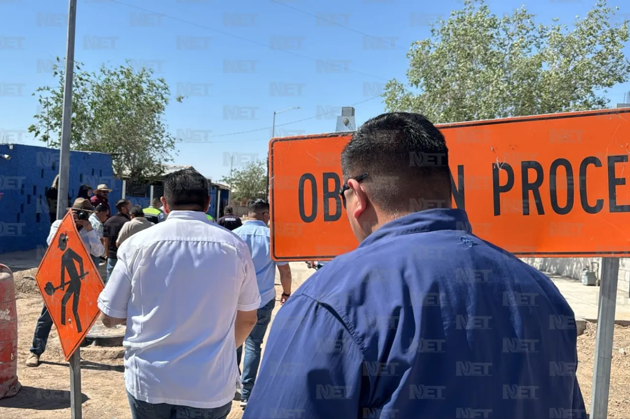 Pavimentan 52 calles de Juárez con concreto hidráulico