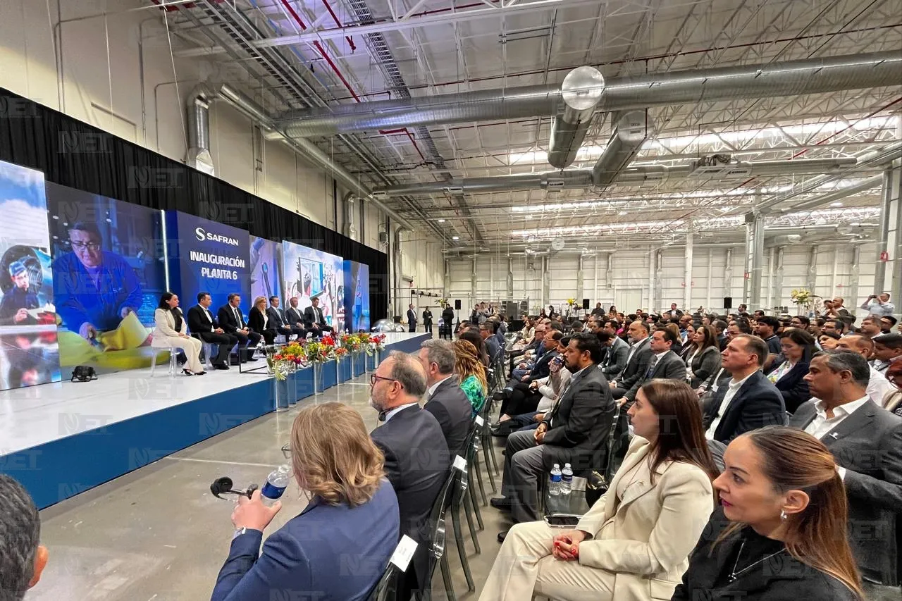 Encabeza Maru Campos inauguración de planta 6 de Safran