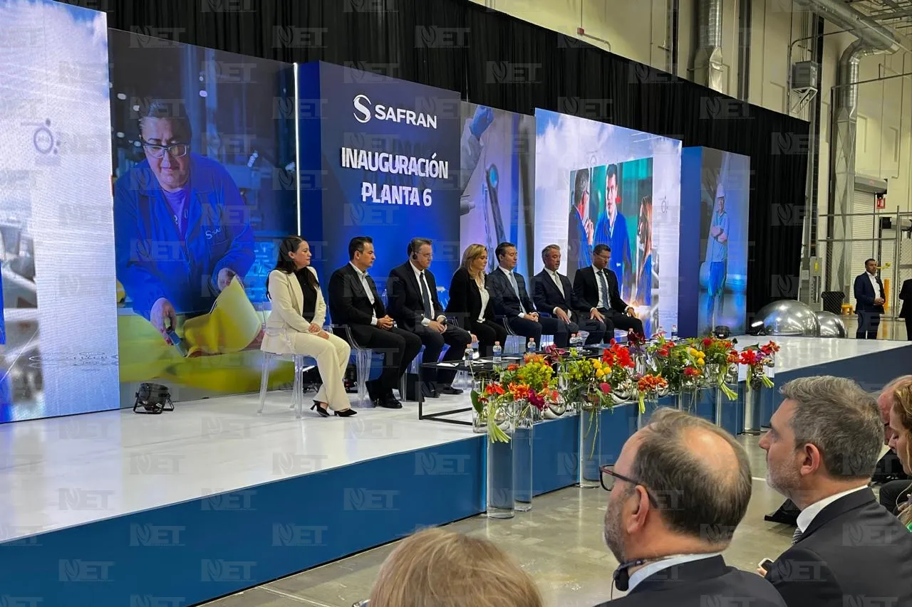 Encabeza Maru Campos inauguración de planta 6 de Safran