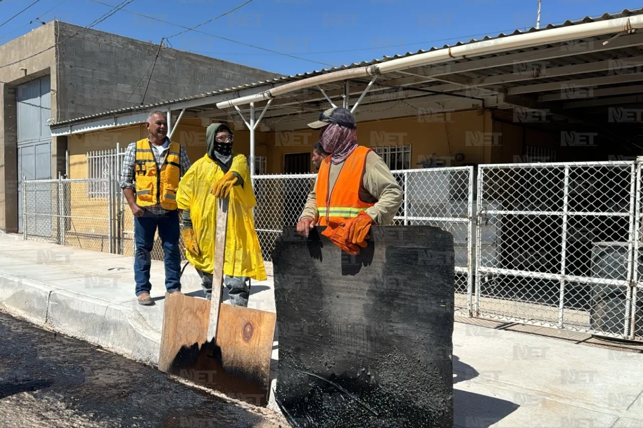 Pavimentan 52 calles de Juárez con concreto hidráulico