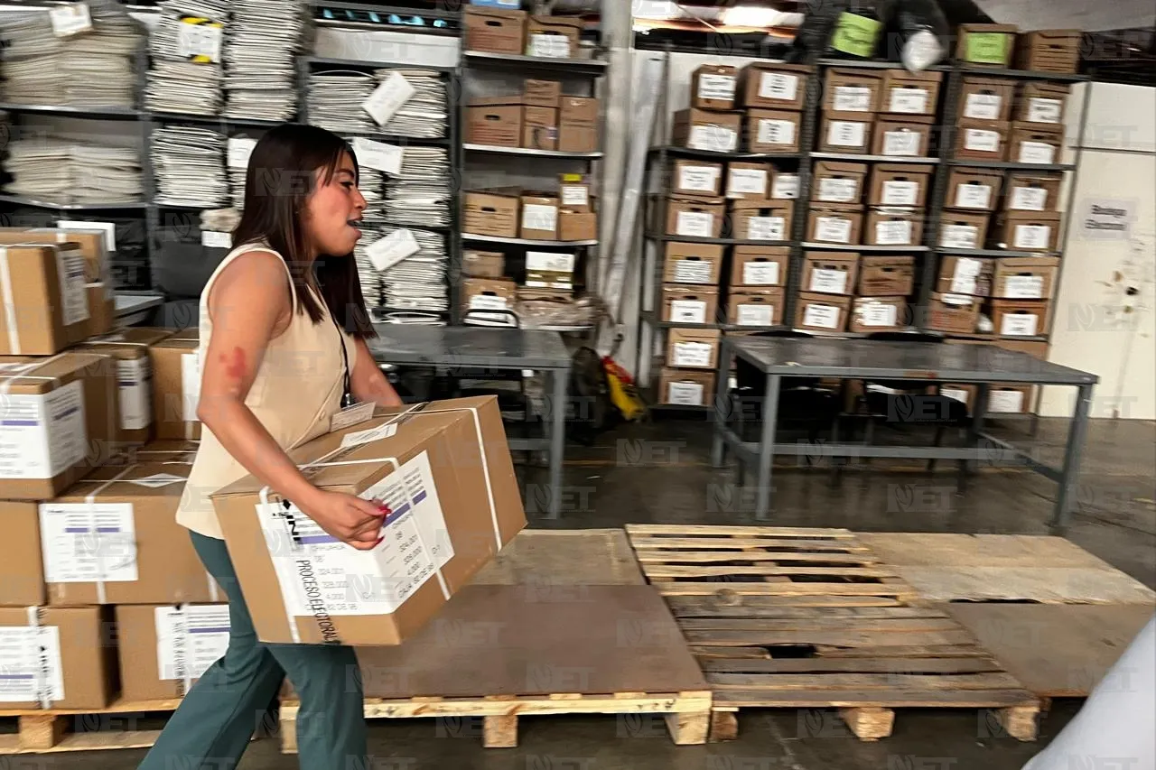 Llegan 18 millones de boletas a Chihuahua para la elección judicial