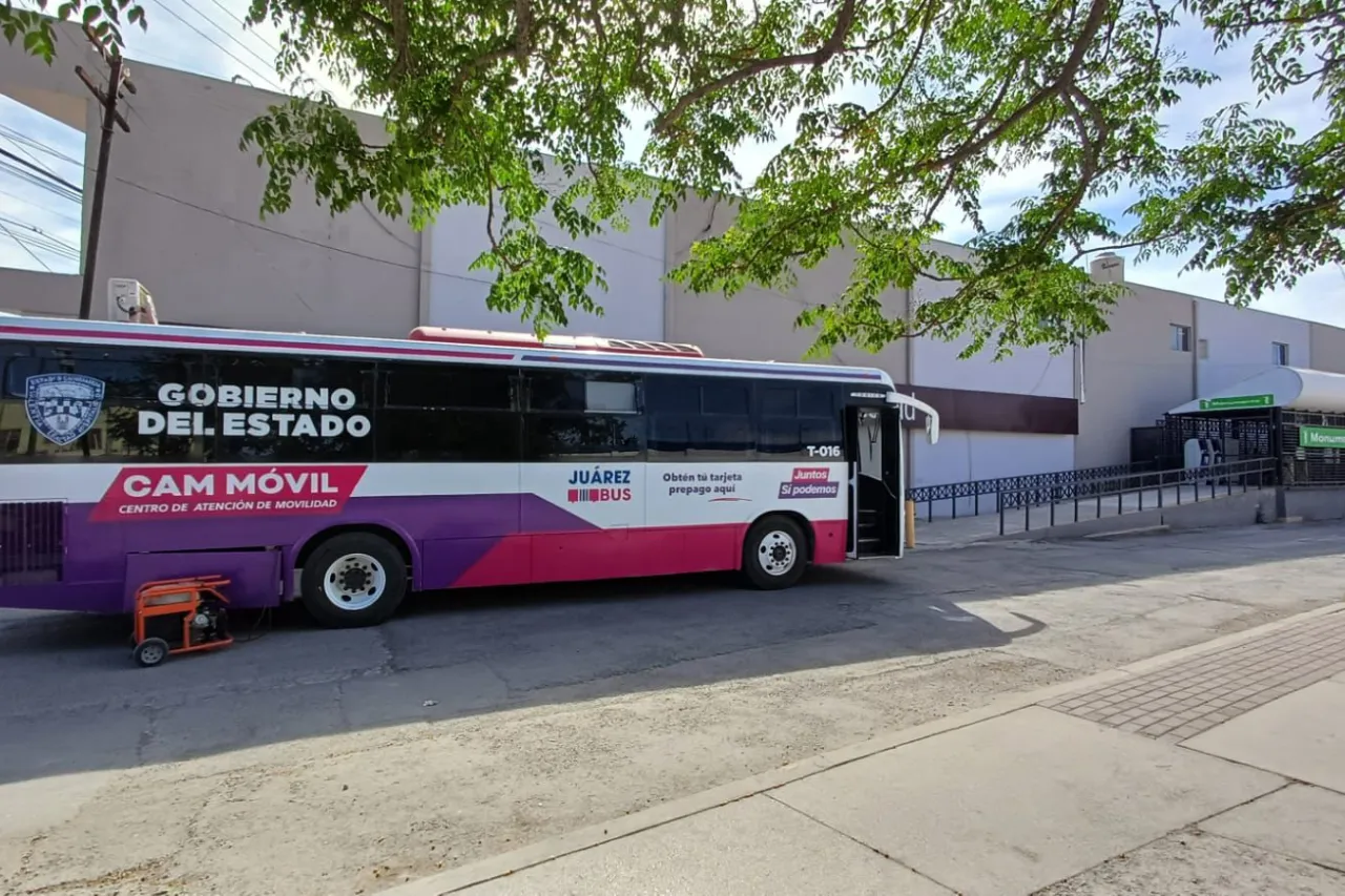 En estos puntos estará el CAM Móvil del JuárezBus la próxima semana