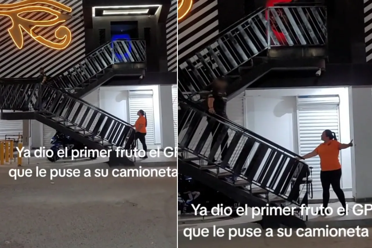 Video: Le pone GPS a la troca de su esposo y lo encuentra en el Joker