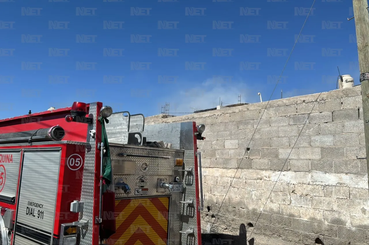 Se incendia casa en la José Martí; había dos personas adentro