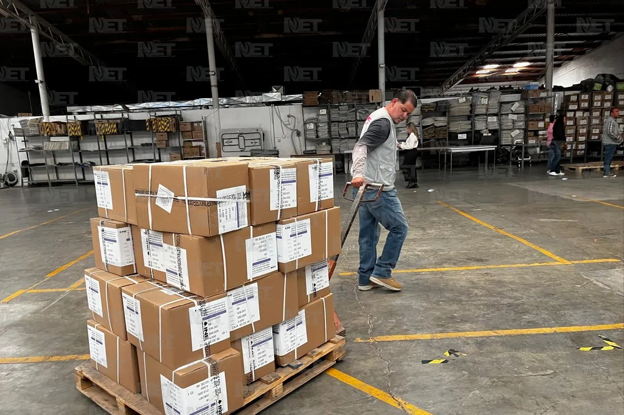 Llegan 18 millones de boletas a Chihuahua para la elección judicial