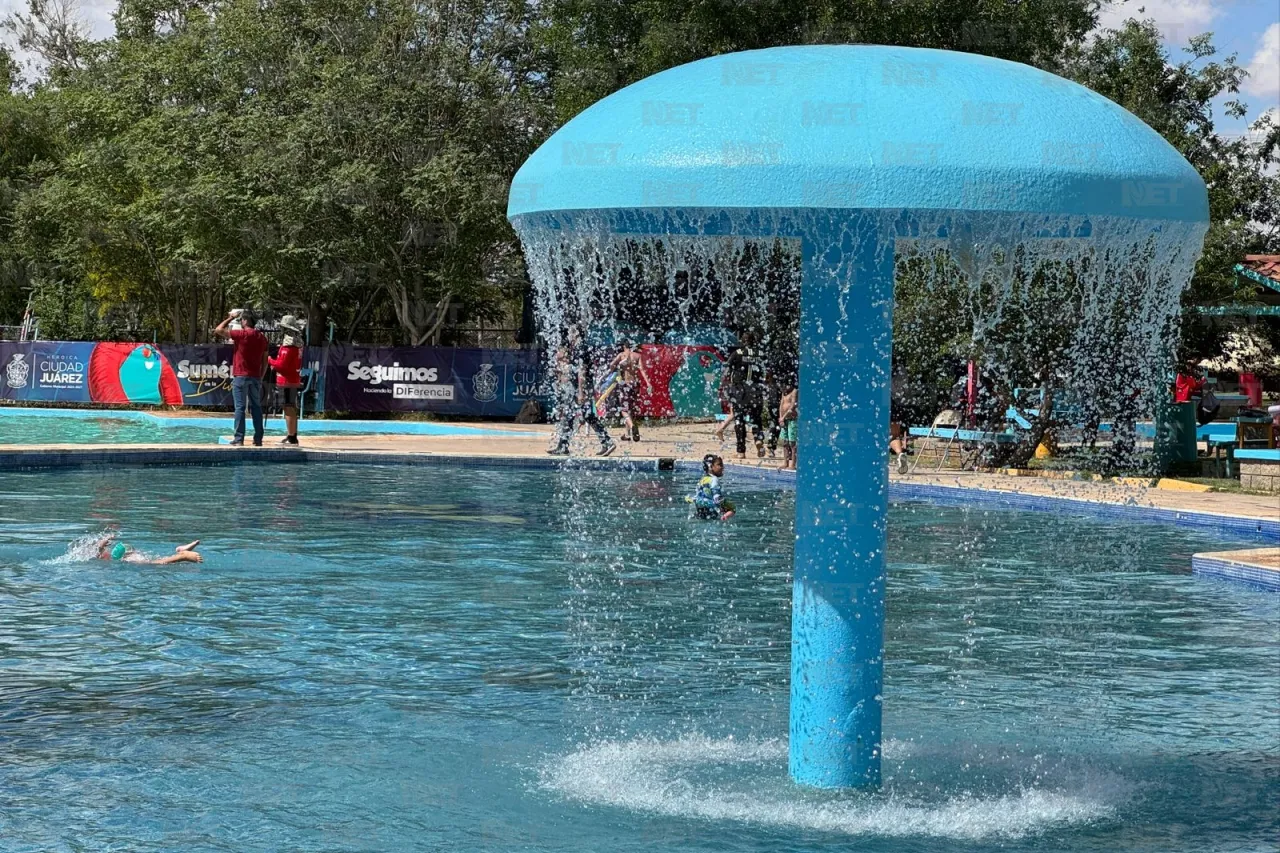 Aqua DIF reabre sus puertas para familias juarenses