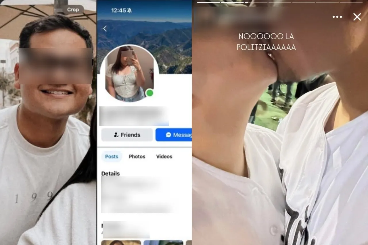 Ya lo perdonó; juarense que descubrió infidelidad de pareja reaparece a su lado