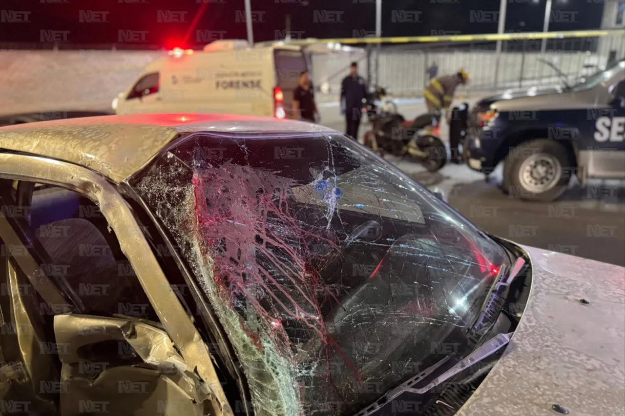 Muere en aparatoso choque