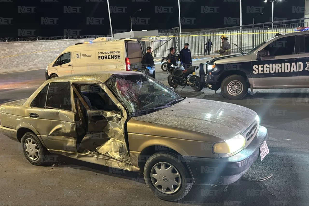 Muere en aparatoso choque