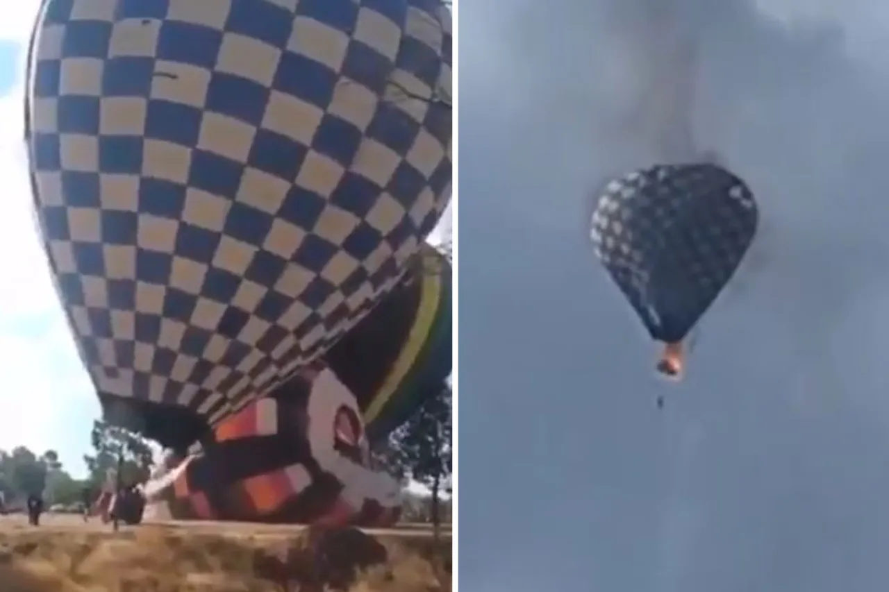 Muere hombre tras caer de globo aerostático en Zacatecas