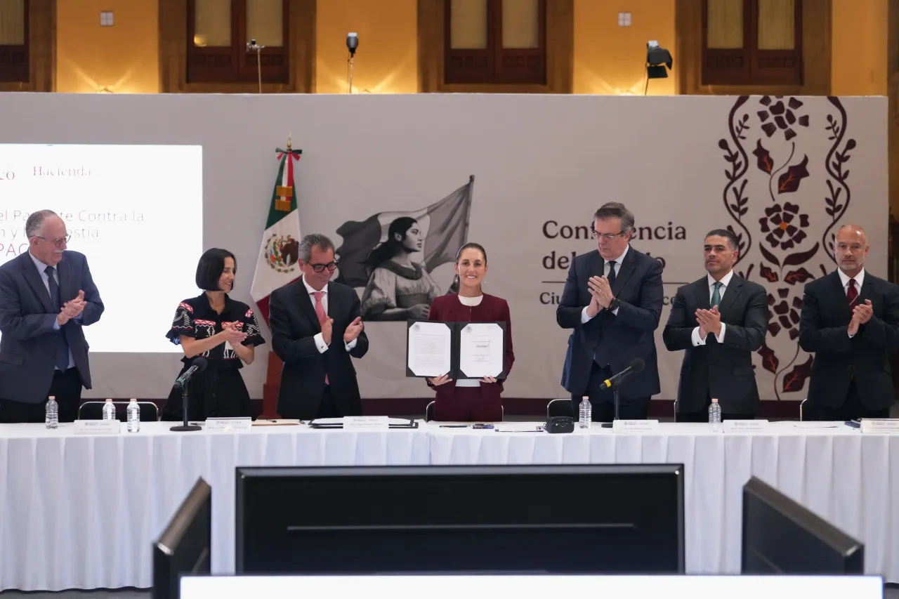 Renuevan acuerdo PACIC Sheinbaum y empresarios