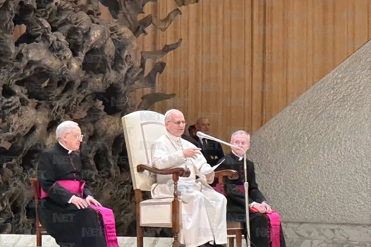 Recibe el Papa León XIV a los medios de comunicación