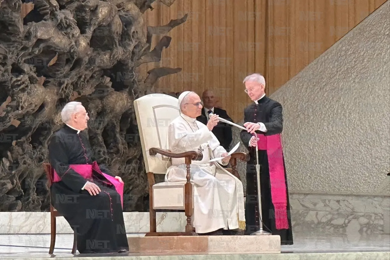 Recibe el Papa León XIV a los medios de comunicación