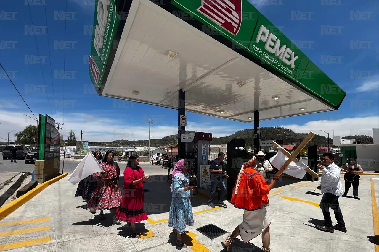 Inauguran primera gasolinera del Bienestar en Creel
