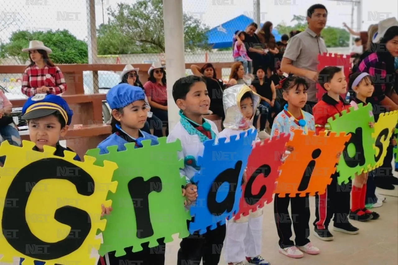 Fondo Unido entrega 'Ludoteca' en jardín de niños en Riberas del Bravo