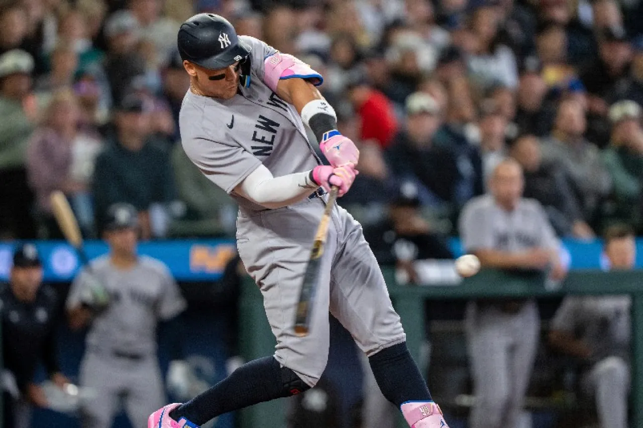Judge pega 15avo palo del año en triunfo de Yankees sobre Marineros