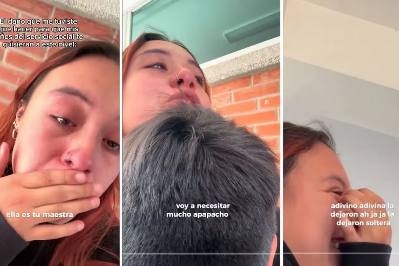 Video: Maestra llora por su ex y sus alumnos la consuelan