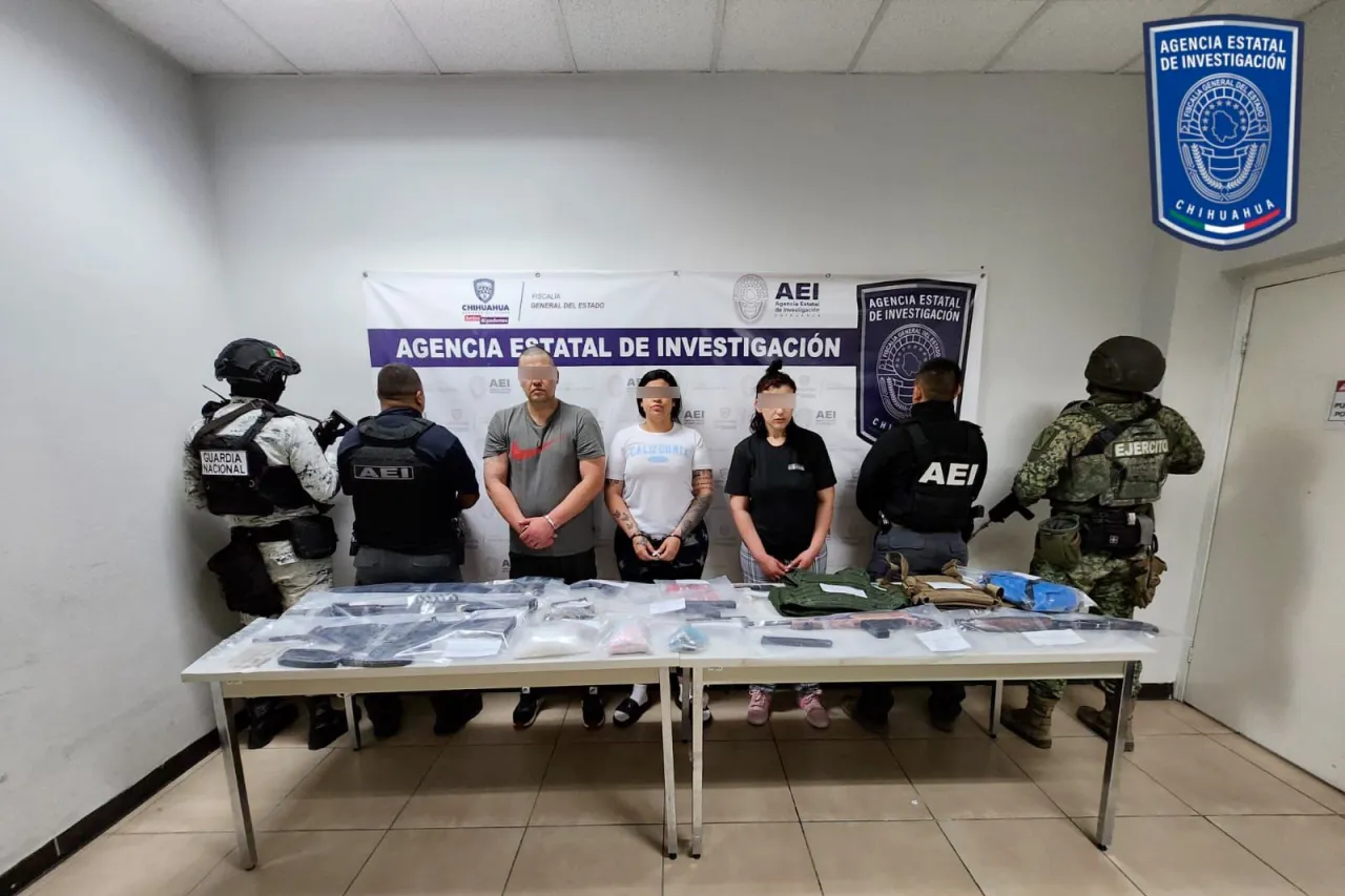 Caen con armas y drogas en la colonia Felipe Ángeles