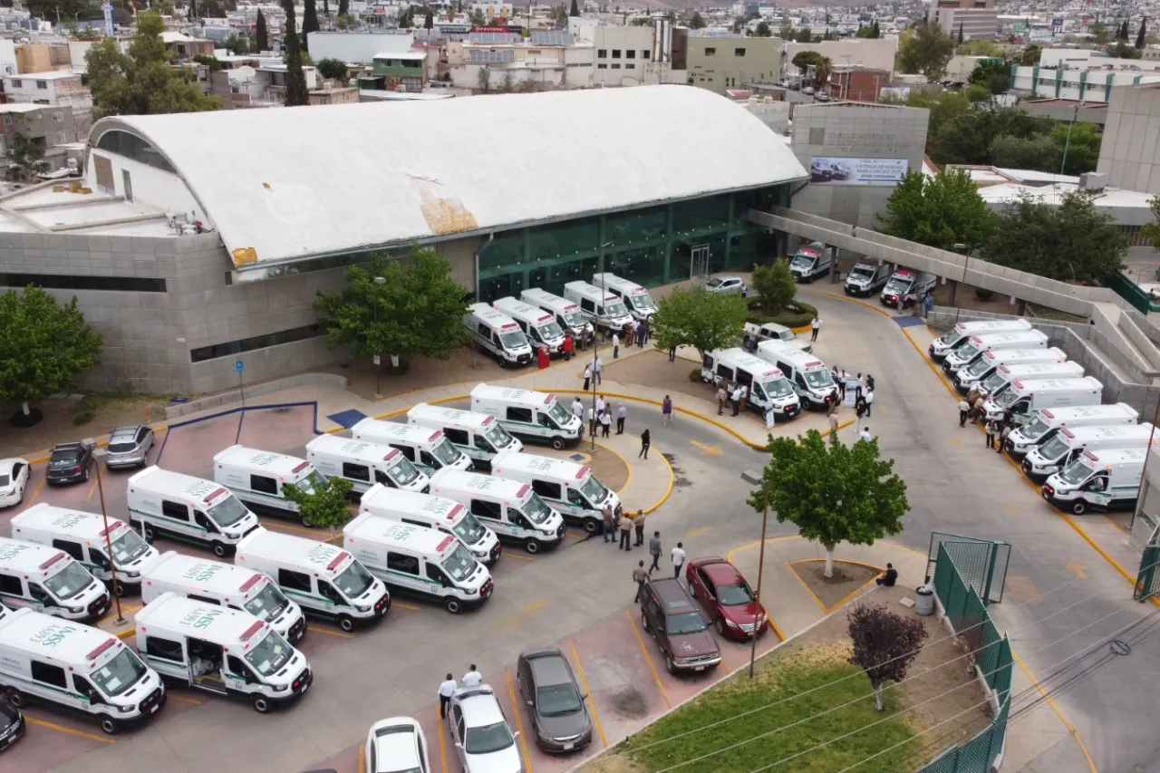 IMSS Chihuahua tiene 41 nuevas ambulancias