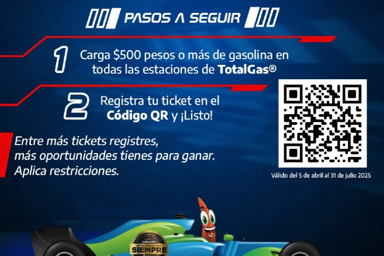 TotalGas te lleva gratis a la Fórmula 1