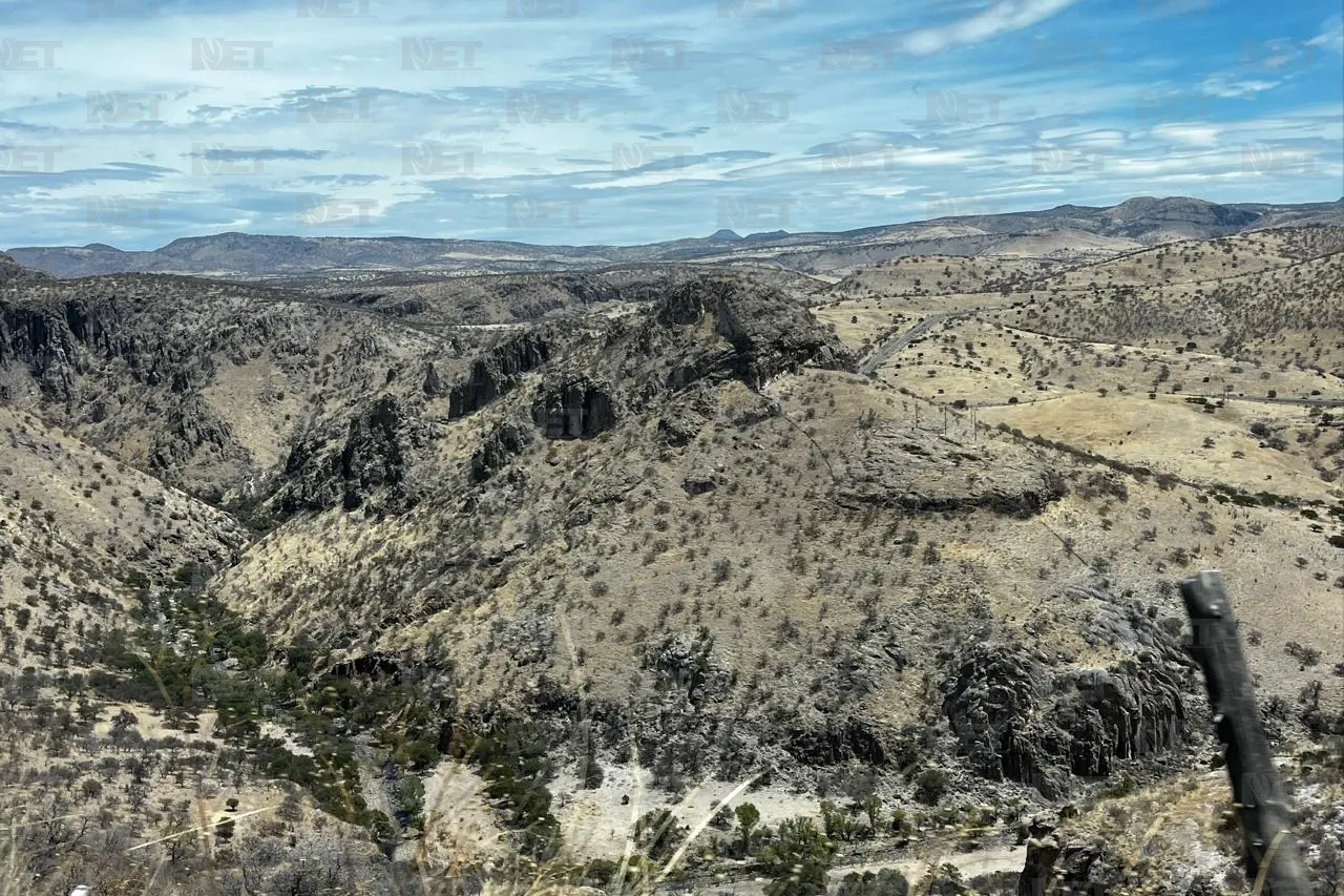 Impera paisaje grisáceo en la Sierra por sequía