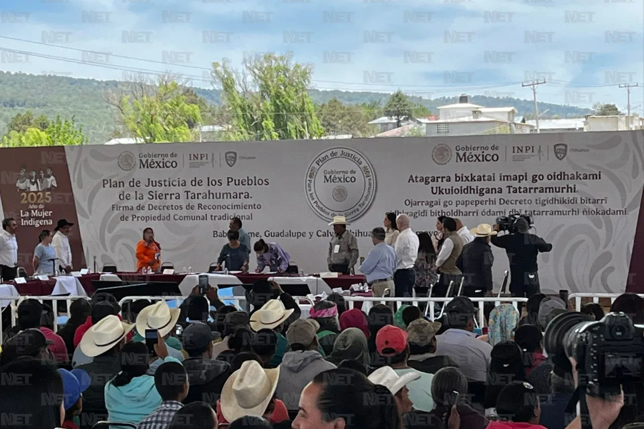 Firma Claudia Sheinbaum decretos para entregar territorio a indígenas