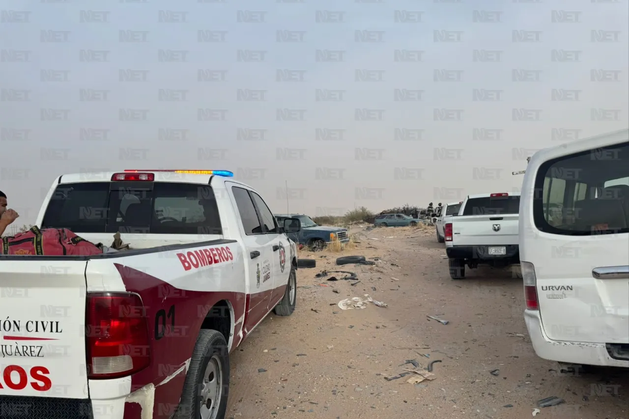Juárez: Incendian vehículos de corralón de la Fiscalía