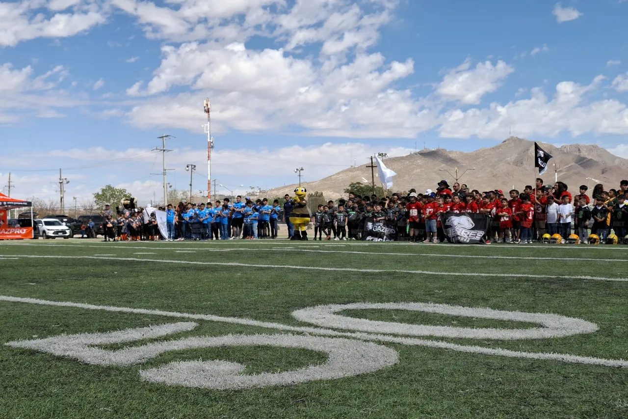 Inauguran Liga Infantil de Futbol Americano FIJ