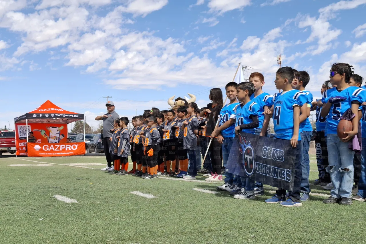Inauguran Liga Infantil de Futbol Americano FIJ