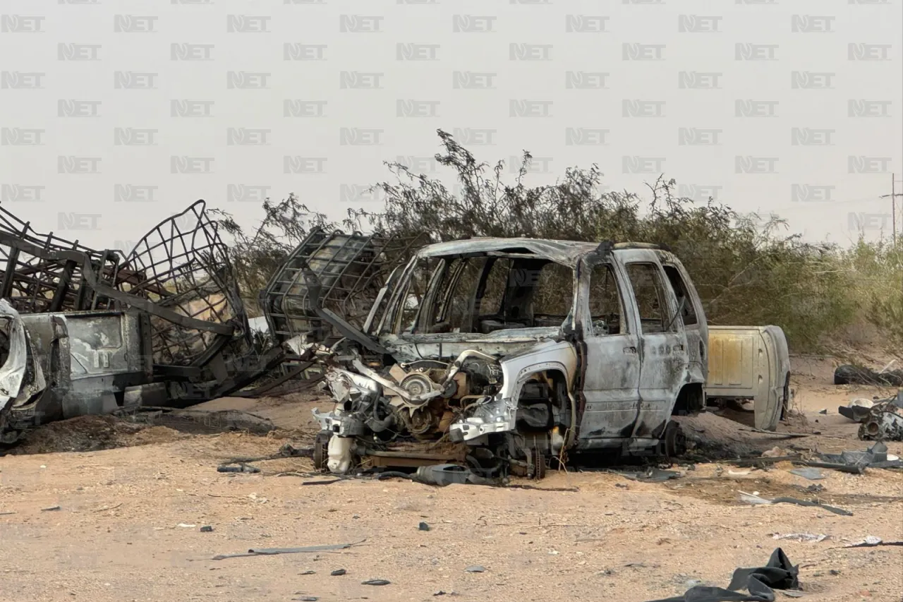Juárez: Incendian vehículos de corralón de la Fiscalía