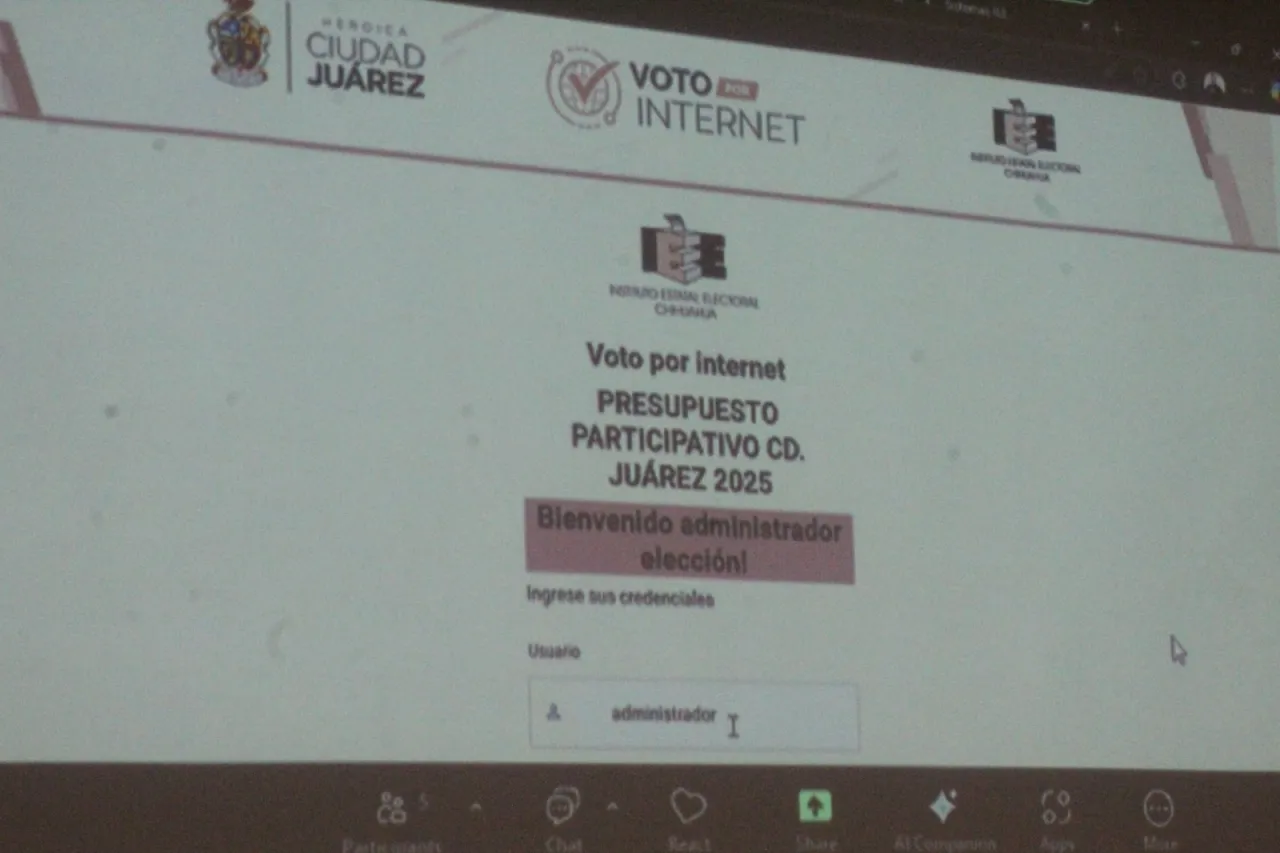 Comienza jornada de votación del Presupuesto Participativo 2025 en Juárez