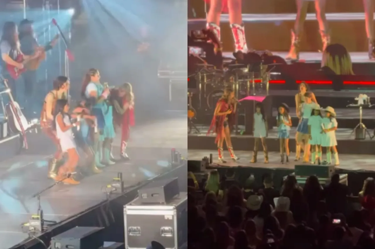 Ha*Ash invitan a niñas a cantar junto a ellas en el escenario en El Paso
