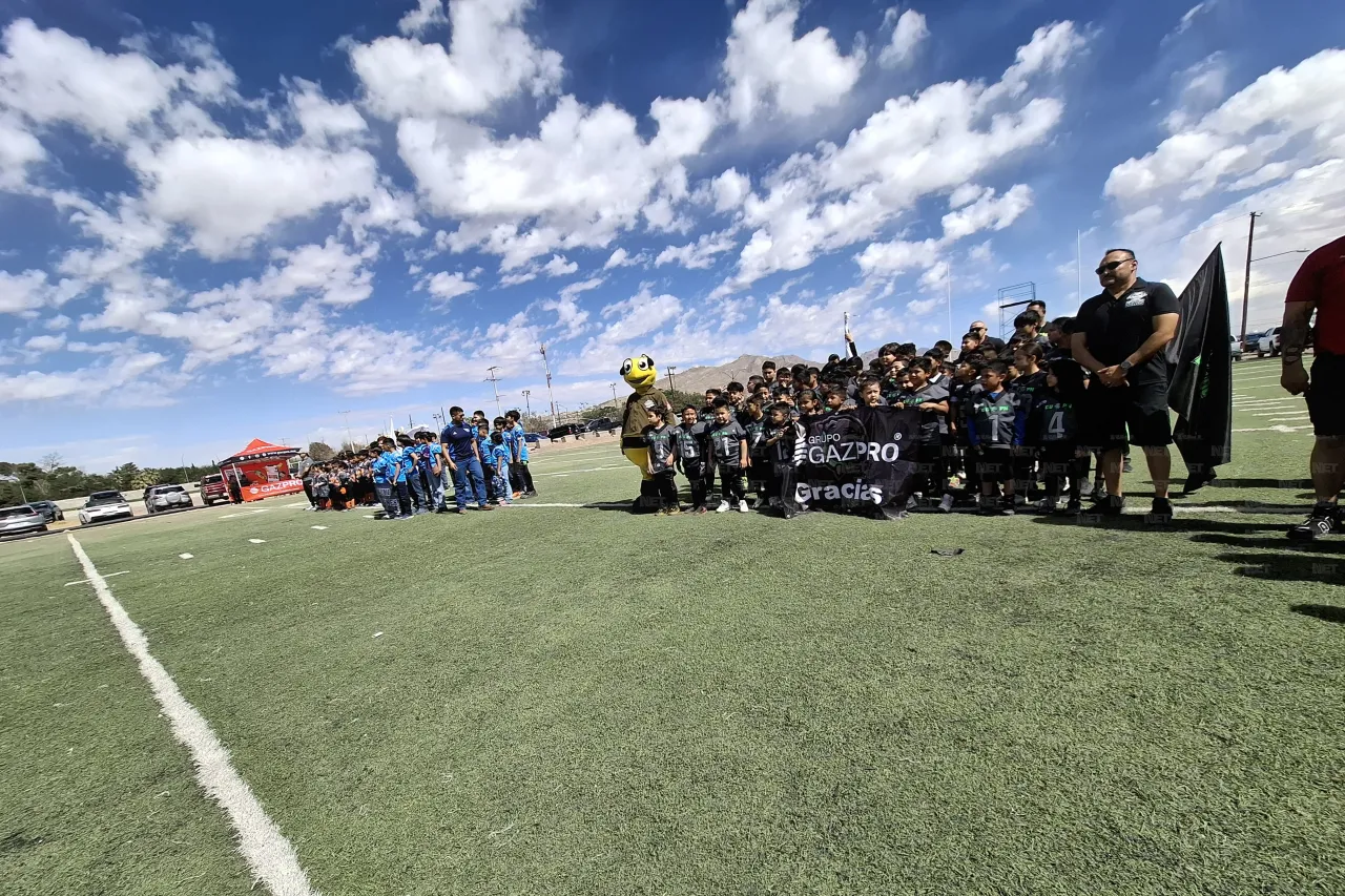 Inauguran Liga Infantil de Futbol Americano FIJ