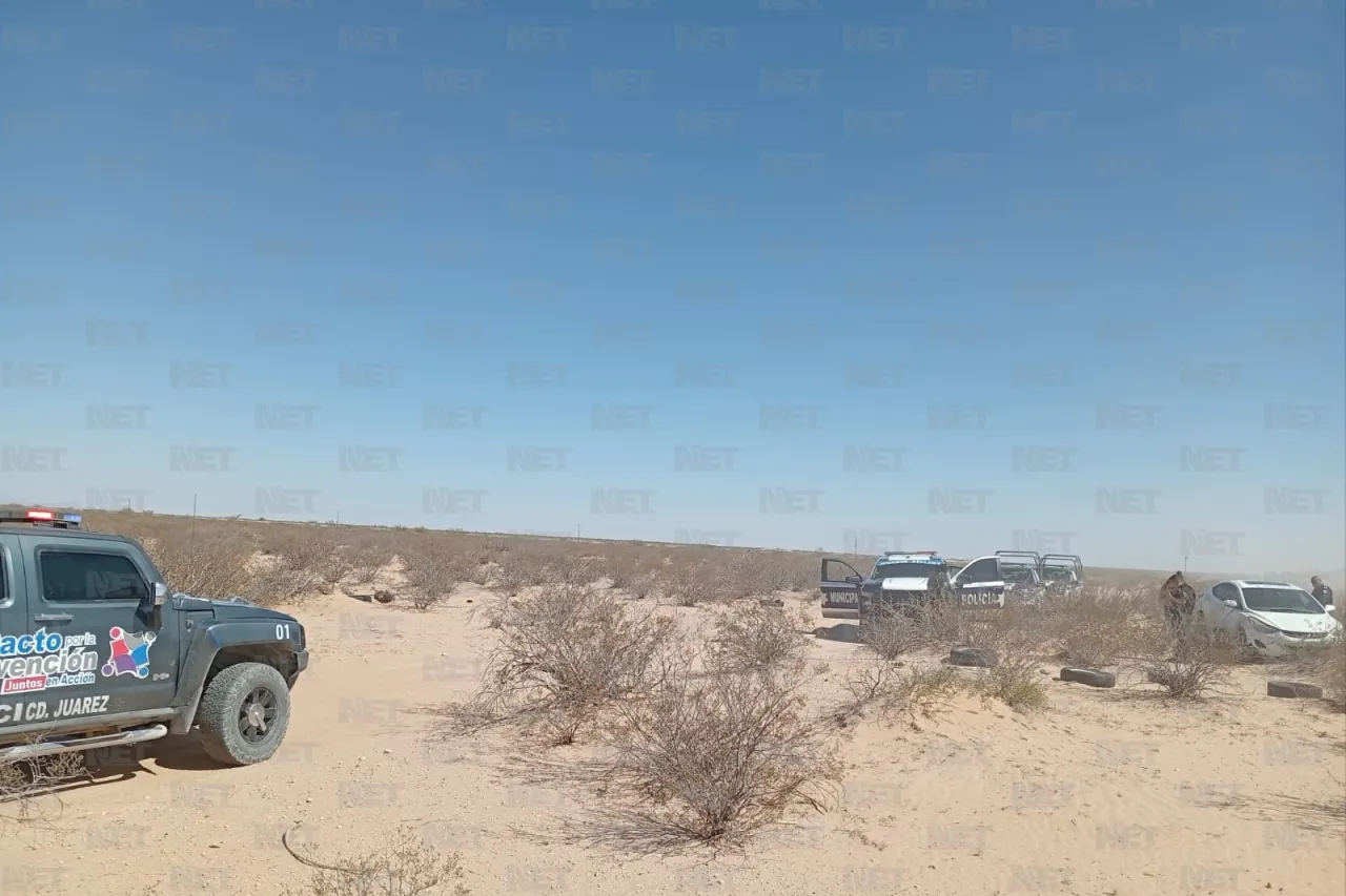 Aseguran vehículo abandonado en brecha rumbo a Casas Grandes