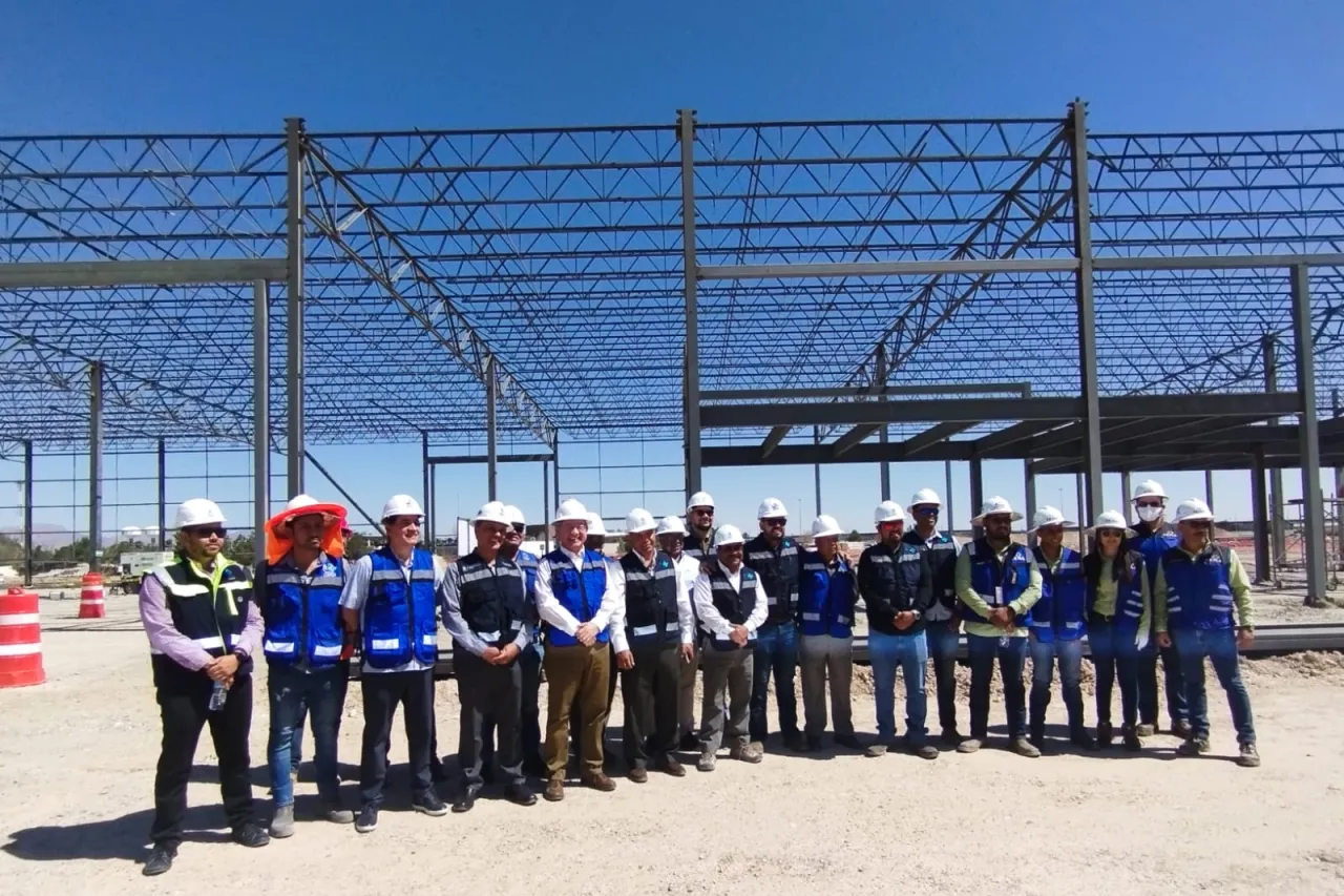 Lleva avance del 32 % nuevo almacén central de la JMAS
