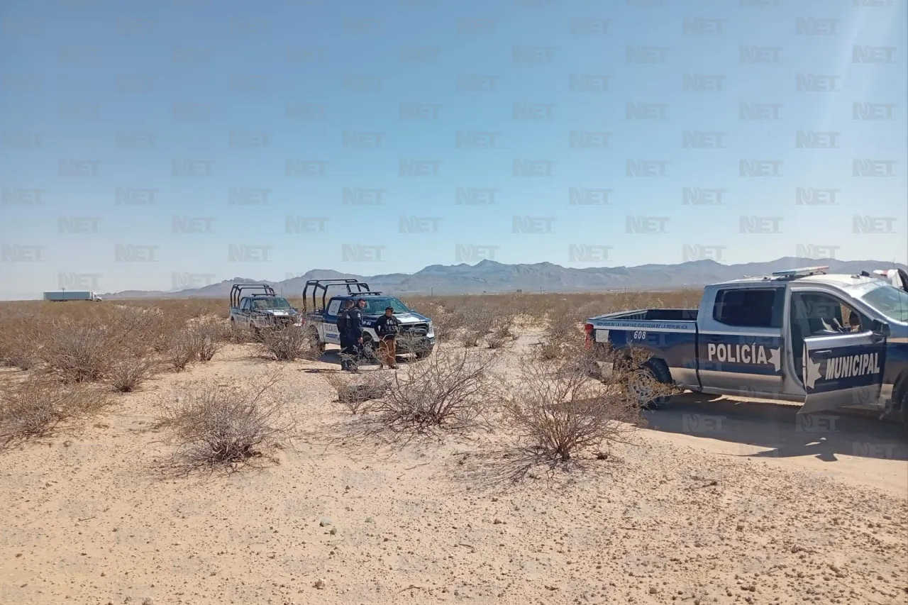 Aseguran vehículo abandonado en brecha rumbo a Casas Grandes