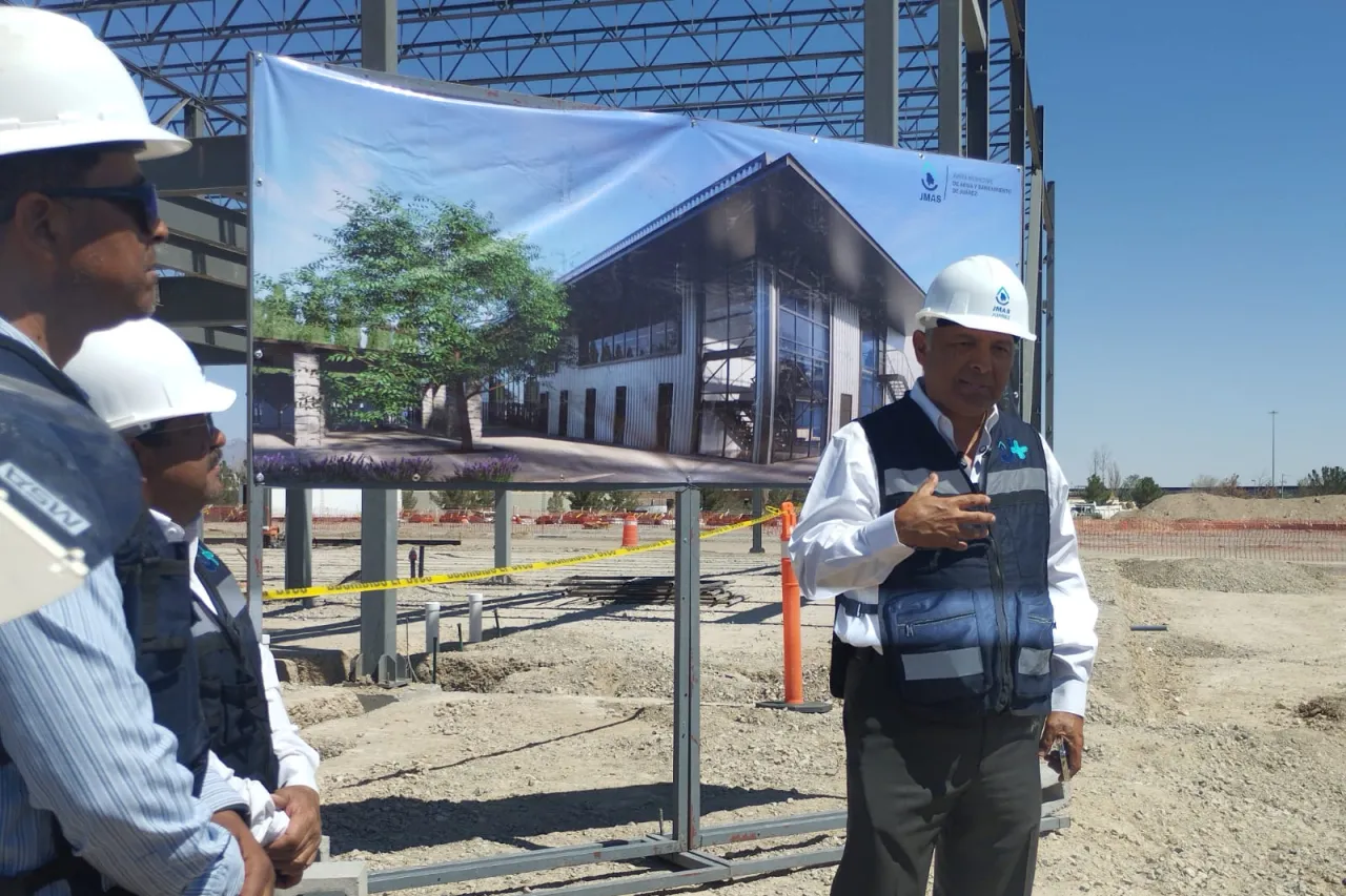 Lleva avance del 32 % nuevo almacén central de la JMAS
