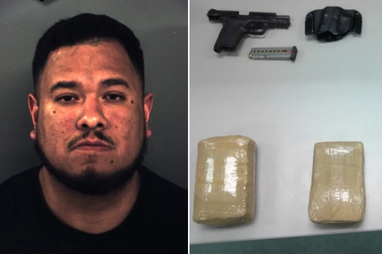 Le encuentran drogas y arma tras cometer infracción de tránsito en El Paso