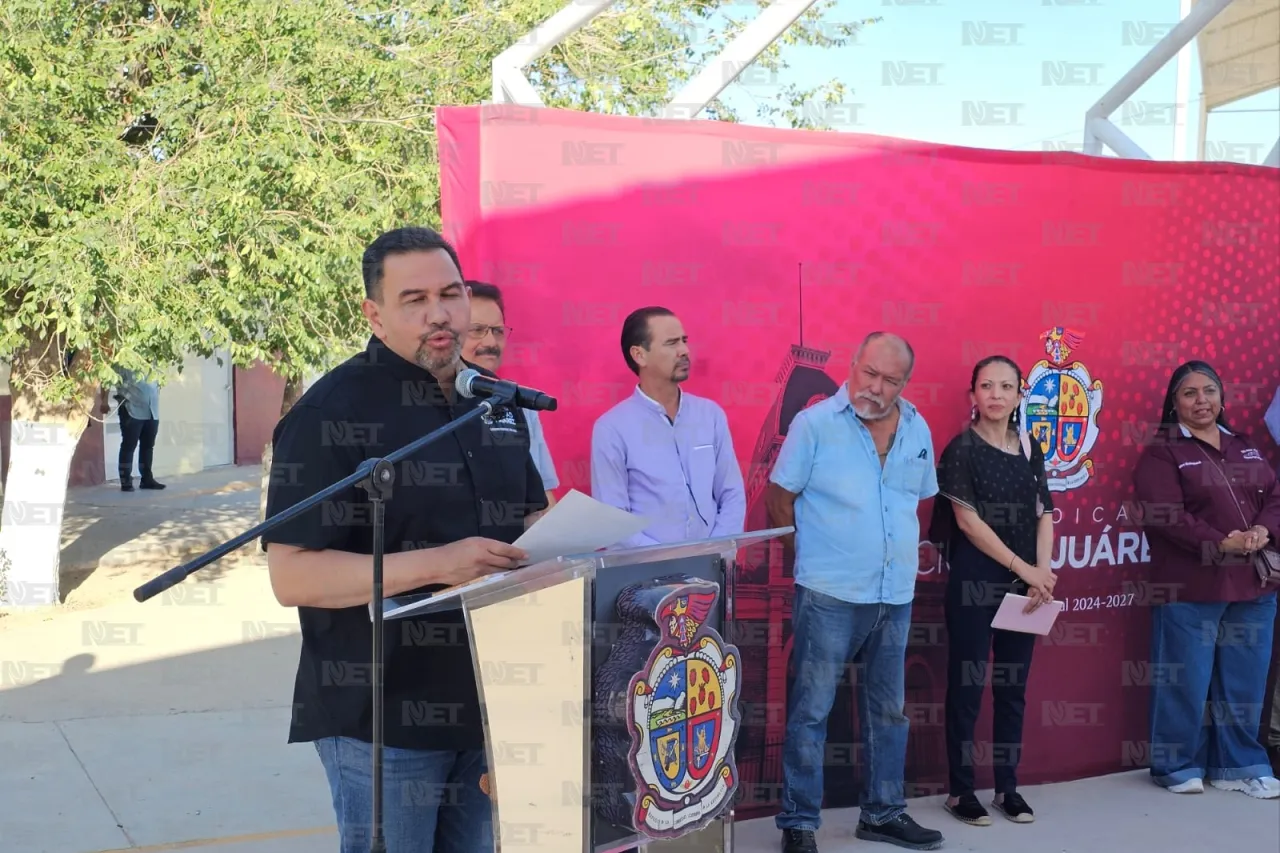 Entrega alcalde obras en escuela primaria Octavio Paz