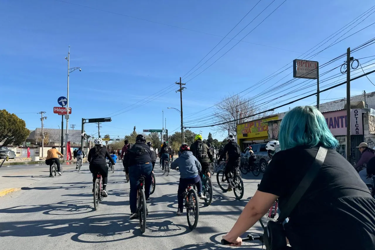 Bici-bus, invitan a ruta por Juárez y El Paso
