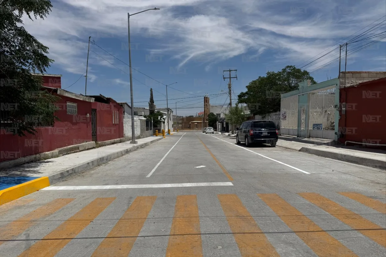 Entregan dos calles rehabilitadas en la colonia El Granjero