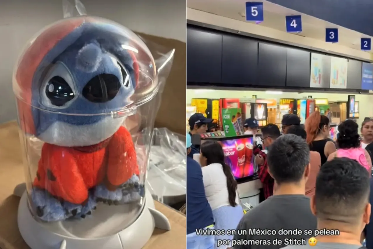 Reportan peleas en México por palomera de Stitch; la revenden hasta en 3 mil