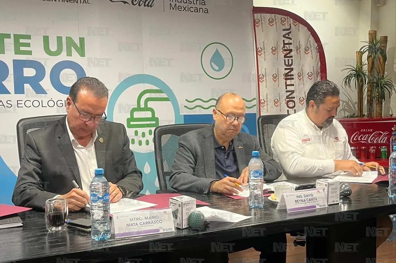 Recibe JCAS donación de 30 mil regaderas eléctricas