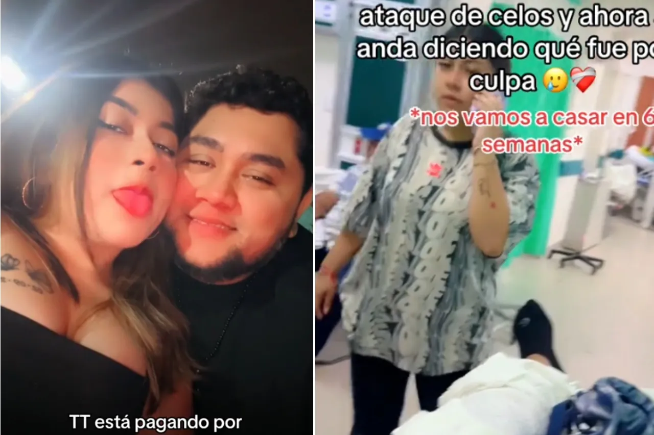 'Fue mi culpa'; novia lo apuñala por ataque de celos y acepta casarse con ella