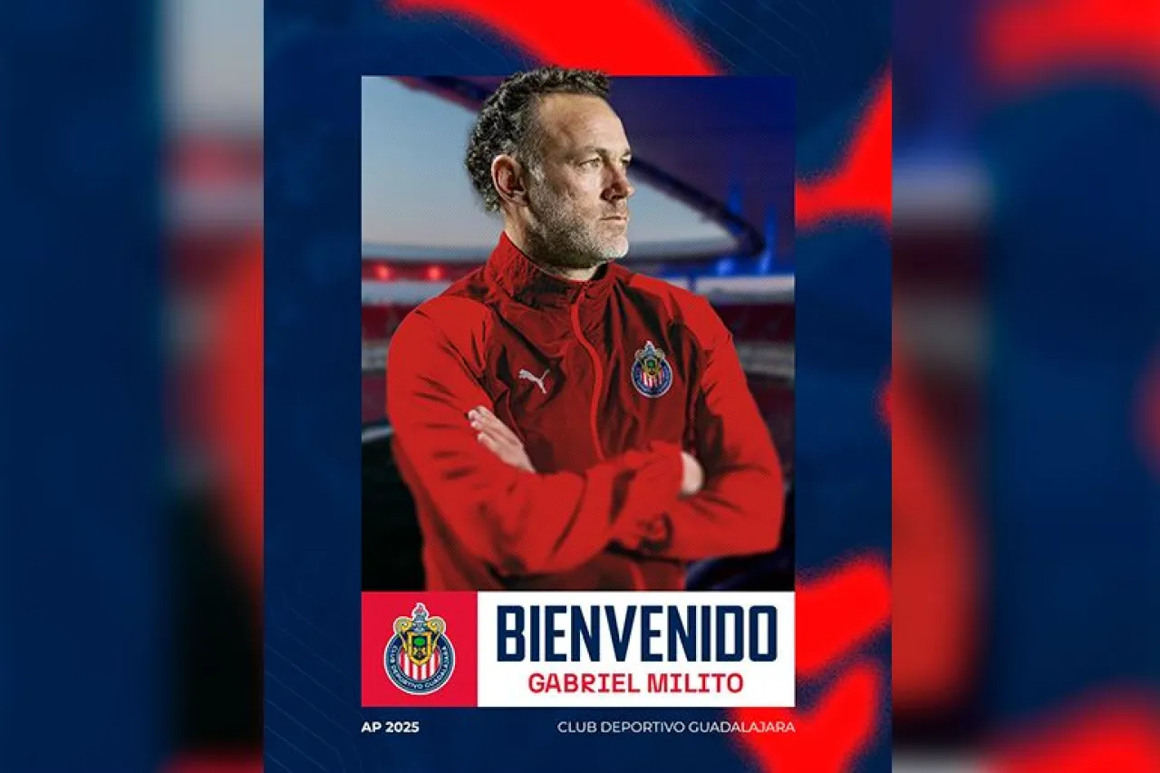 Gabriel Milito será nuevo entrenador de Chivas para el torneo Apertura