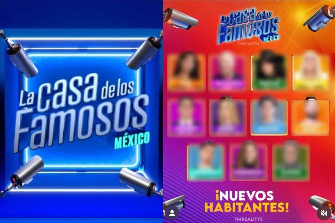 Revelan nueva lista de los participantes de 'La Casa de los Famosos México 3'
